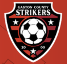 Strikers of Gaston County Soccer Association logo